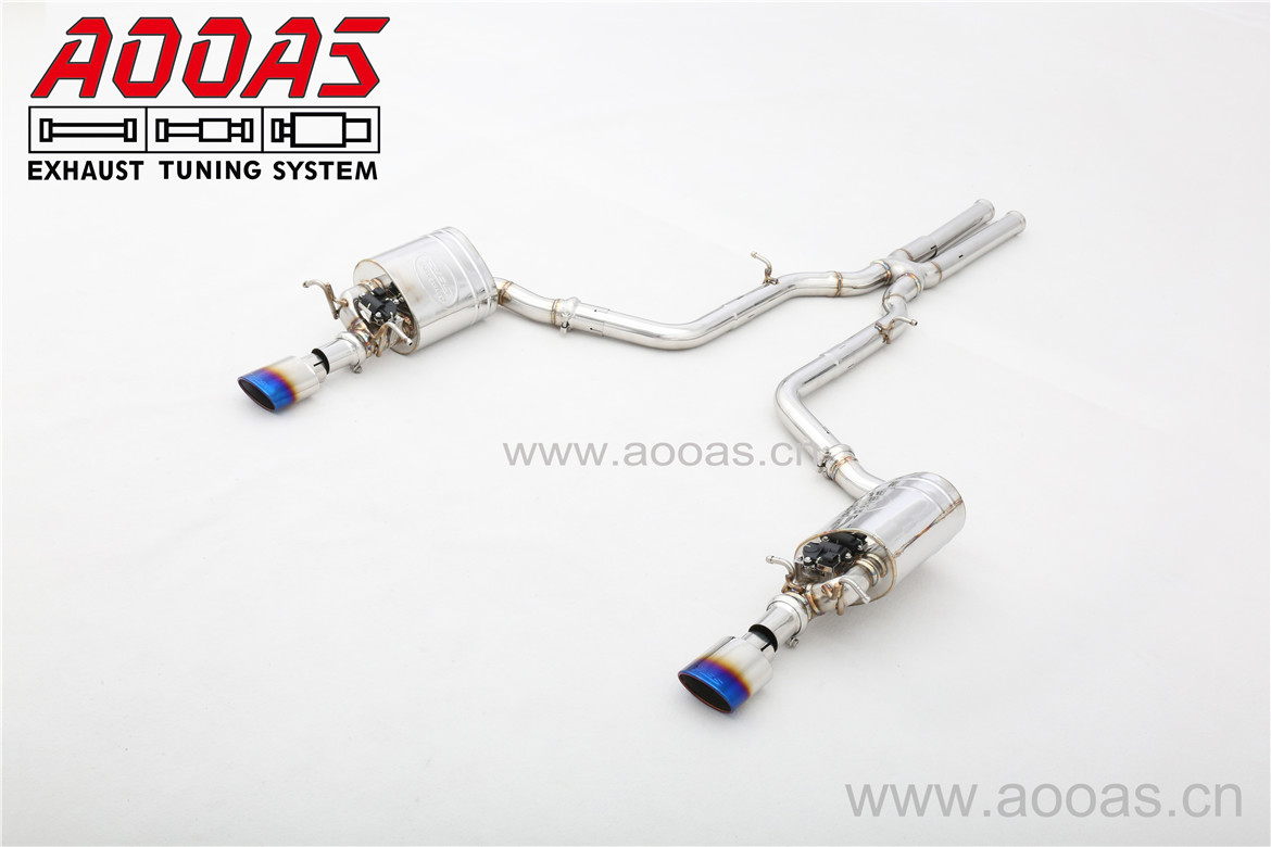 Mercedes Benz C300 W204 All SS304 / Valvetronic Catback System